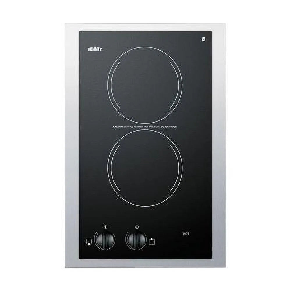 15" Wide 115V 2-Burner Radiant Cooktop M616897