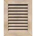28-in W x 12-in H Unfinished Smooth Pine Gable Vent W140