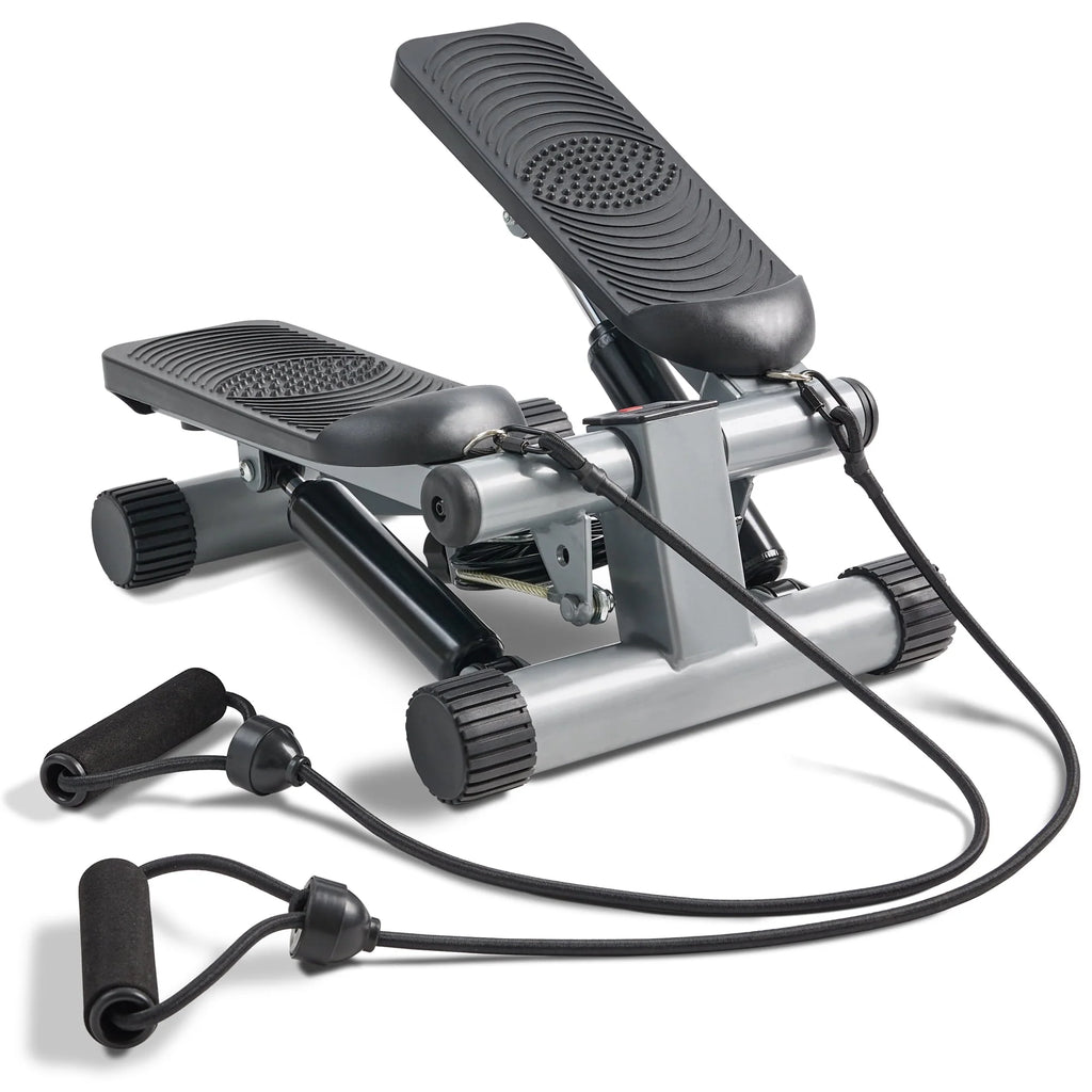 Mini Stepper Step Machine with Resistance Bands and LCD Monitor M813