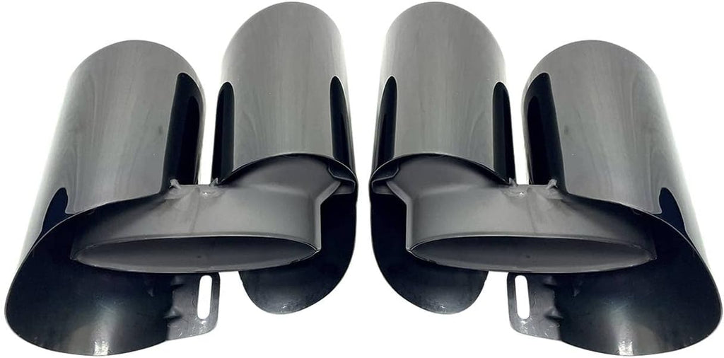 Black Stainless Muffler Tail Tip Exhaust Pipe S27498