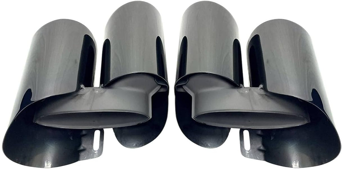 Black Stainless Muffler Tail Tip Exhaust Pipe S27498