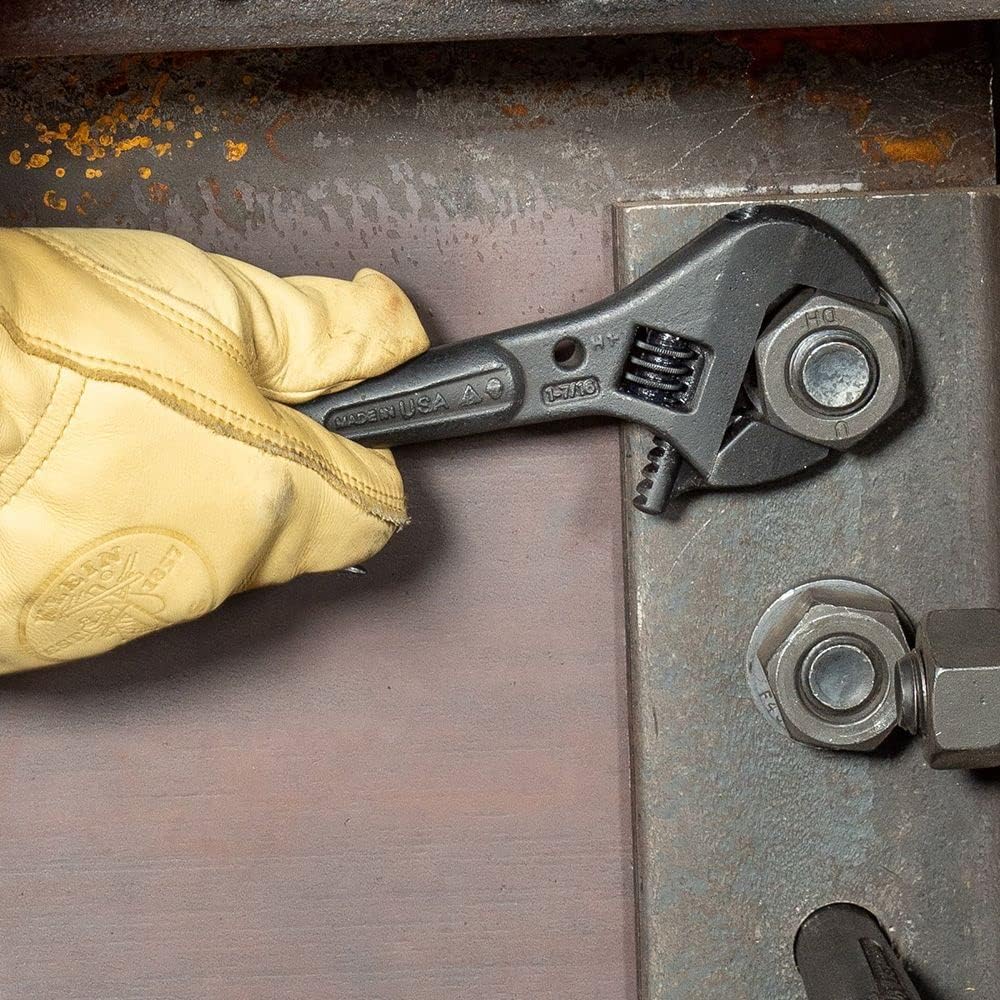 Adjustable Spud Wrench 10-Inch with Tether Hole, Pack of 2 K554