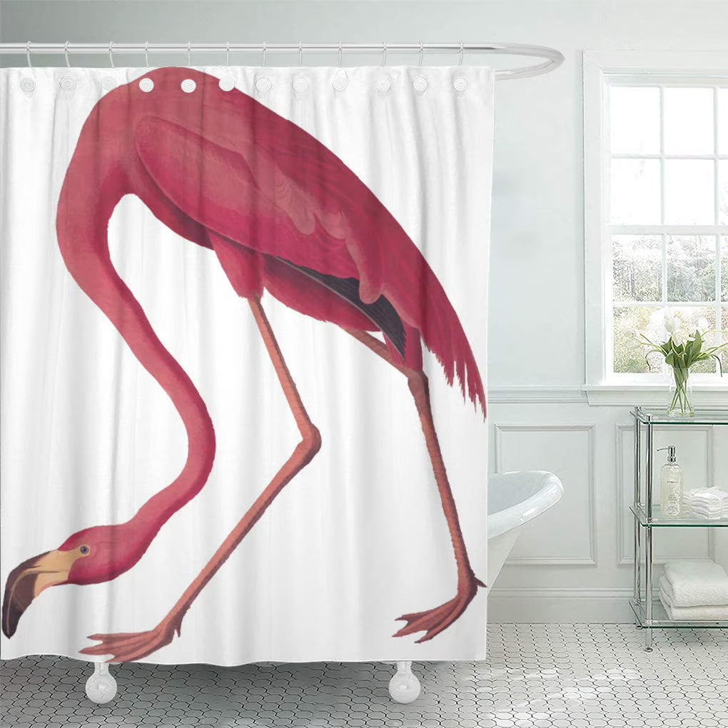 Pink Flamingo Shower Curtain 66x72 inch A99847