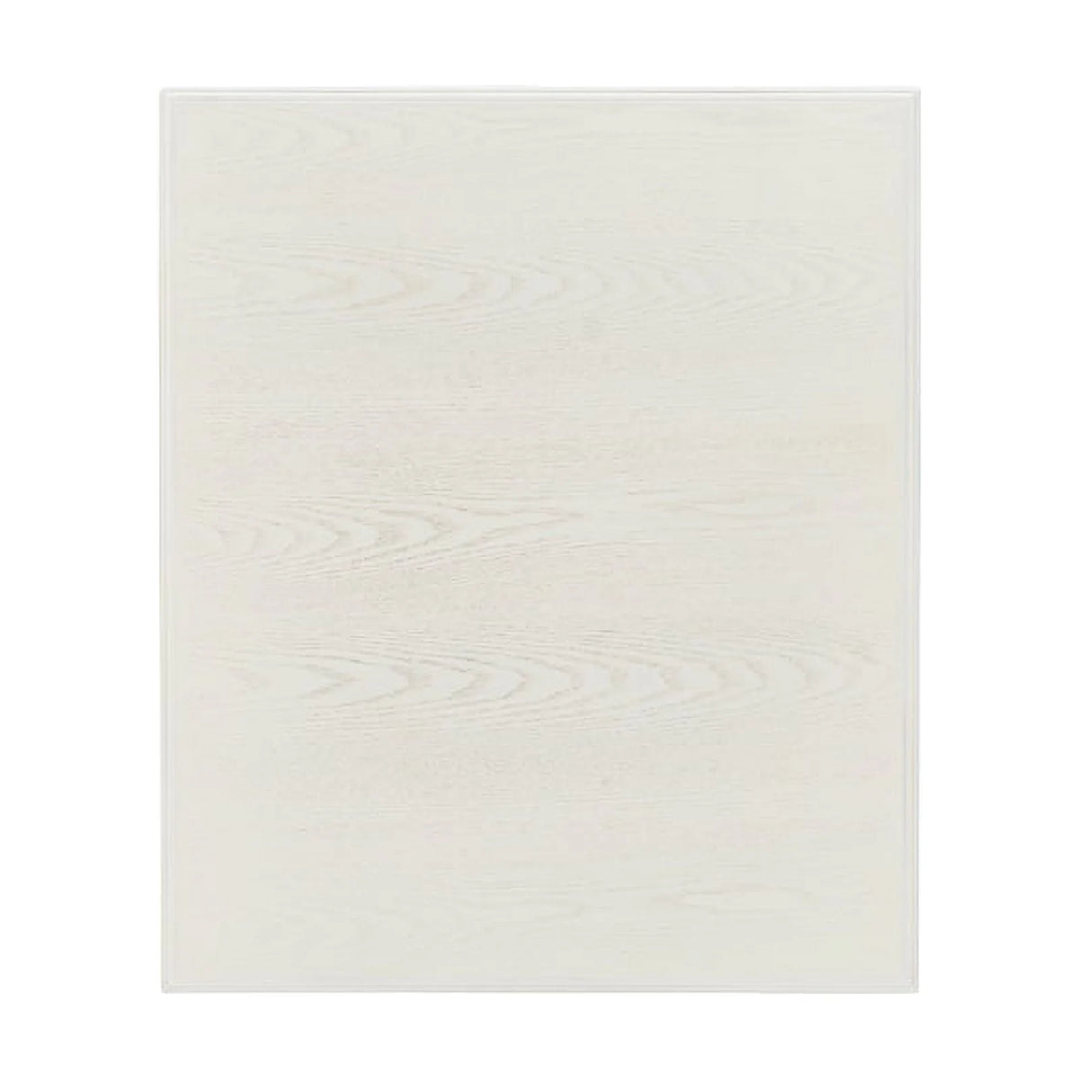 White Wood Side Accent Table Y446202