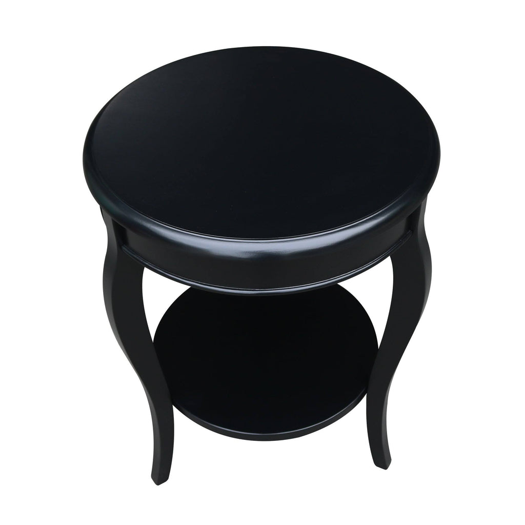 Ocean Blue Round End Table M429505