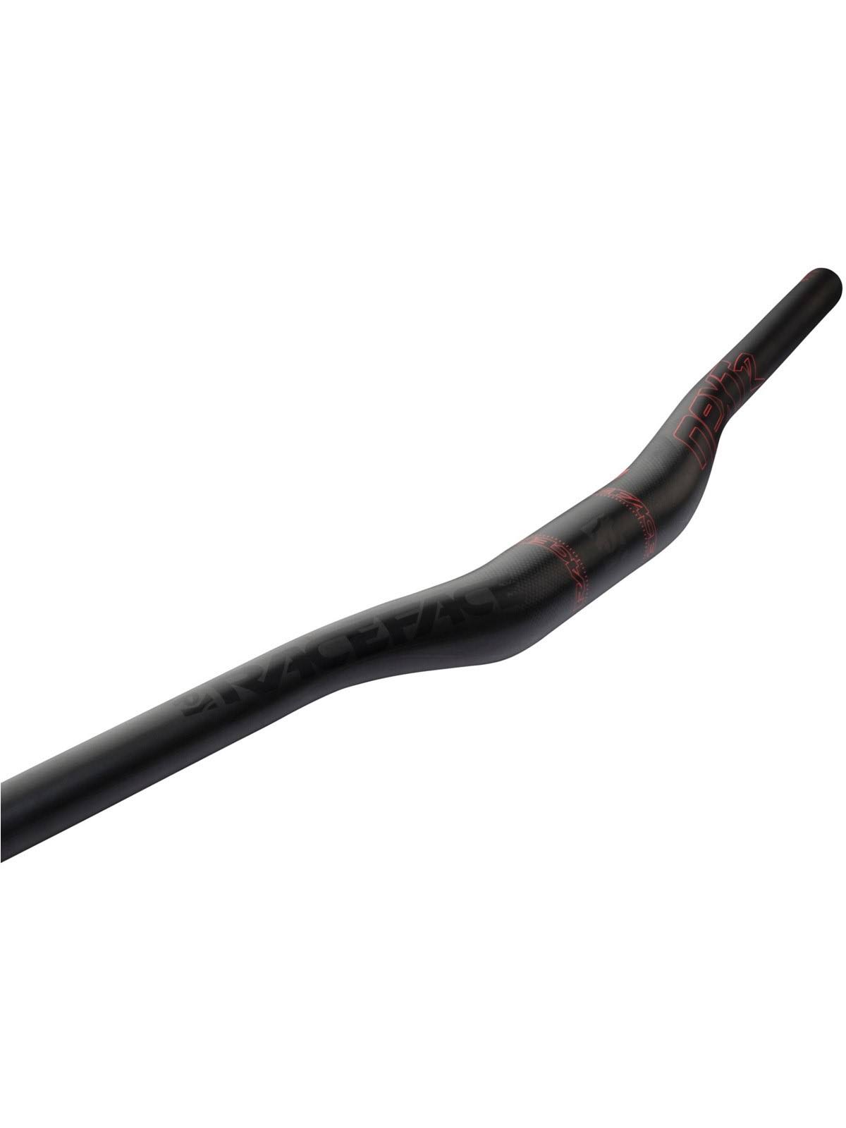 Carbon Riser Handlebar 35 x 800mm 20mm Rise Red S1210