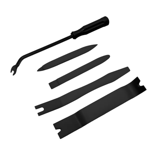 5 PCS Auto Trim Removal Tool Kit, Plastic Clip Fastener Remover Pry Tool Set (Green) U399