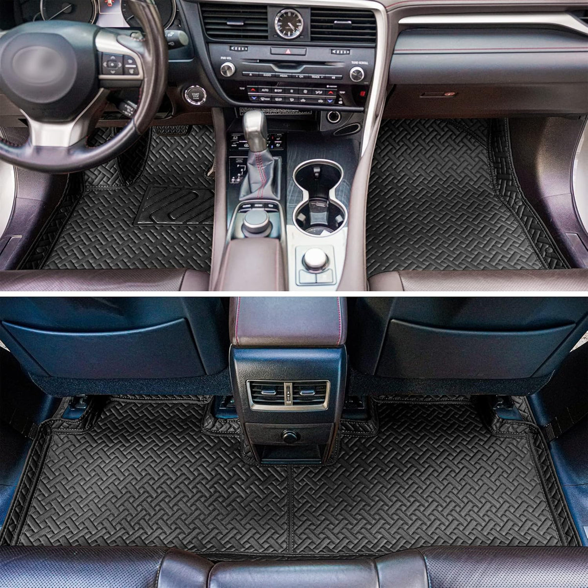All Weather Waterproof Non-Slip Car Floor Mats S2361