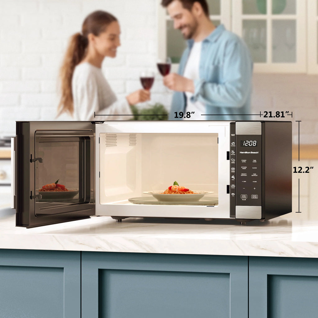 1.6 Cu ft Stainless Steel Countertop Microwave Oven D22023