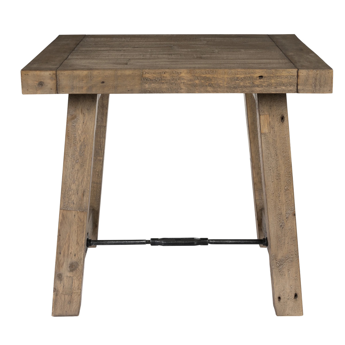 Reclaimed Wood End Table Q5615