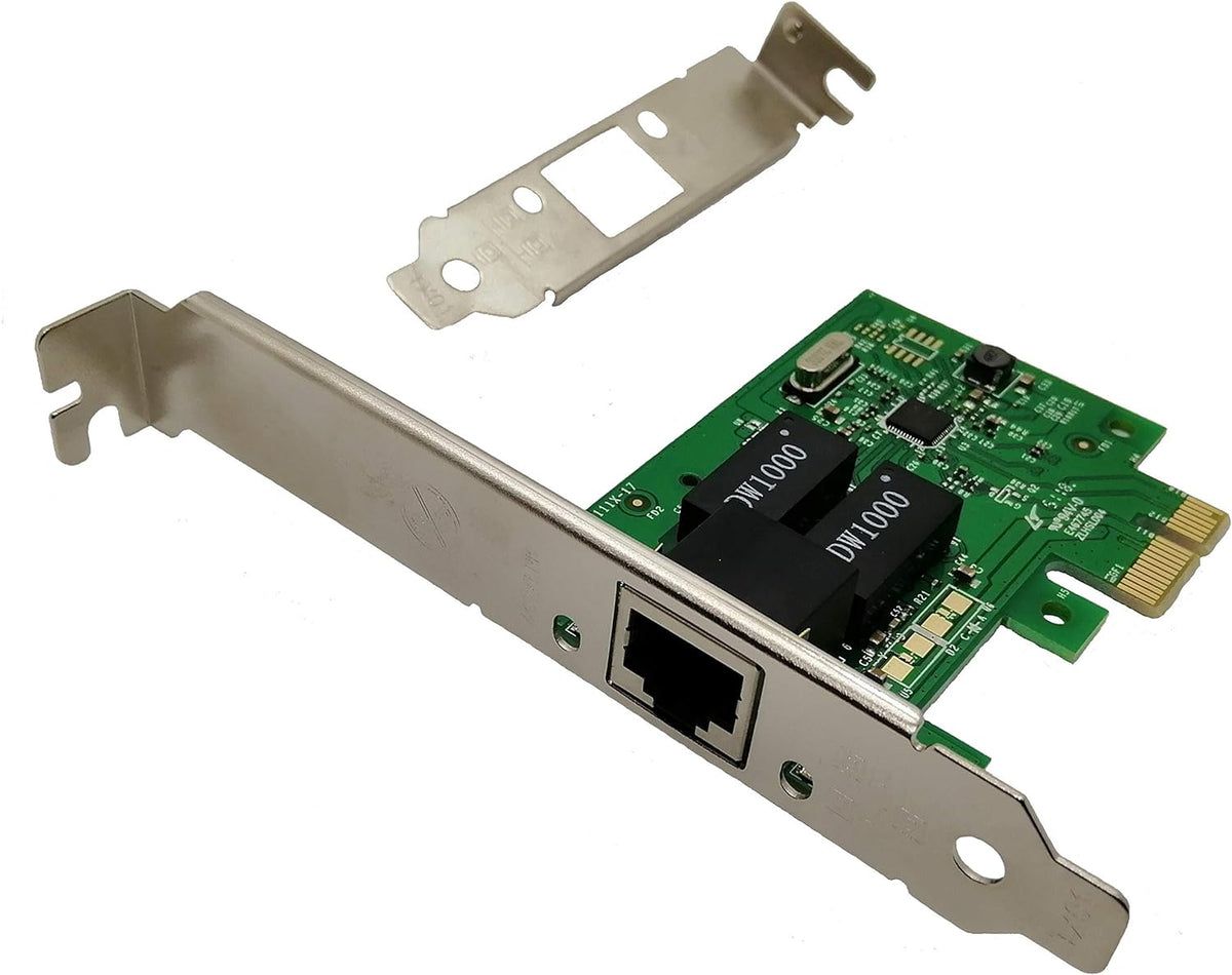 Gigabit PCI Express Ethernet Network Interface Card with Low Profile Bracket, Pack of 2 K3634