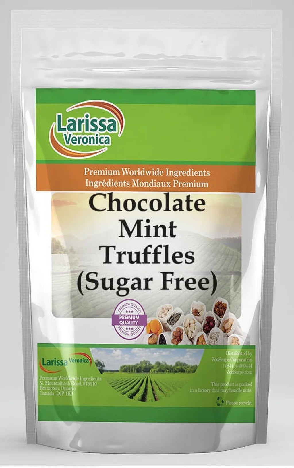 Sugar Free Chocolate Mint Truffles 16 oz N52763