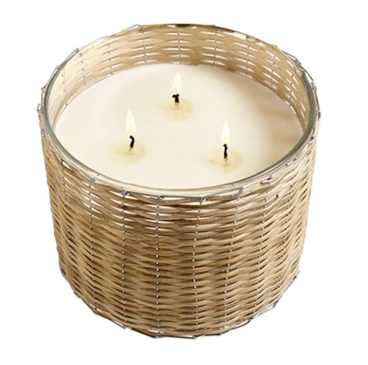 Handwoven 3 Wick 21oz Candle C463256