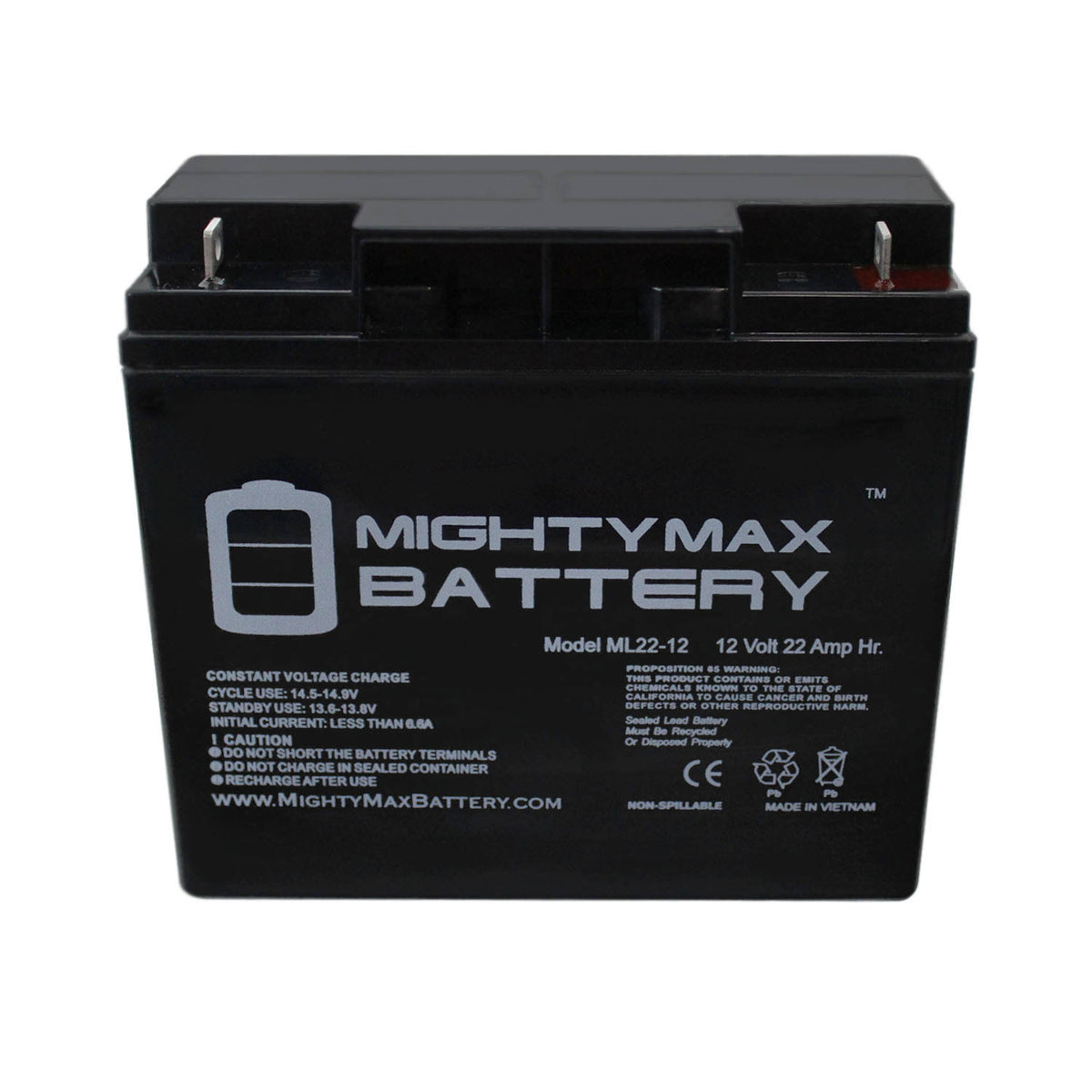12V 22Ah Battery 4 Pack P507