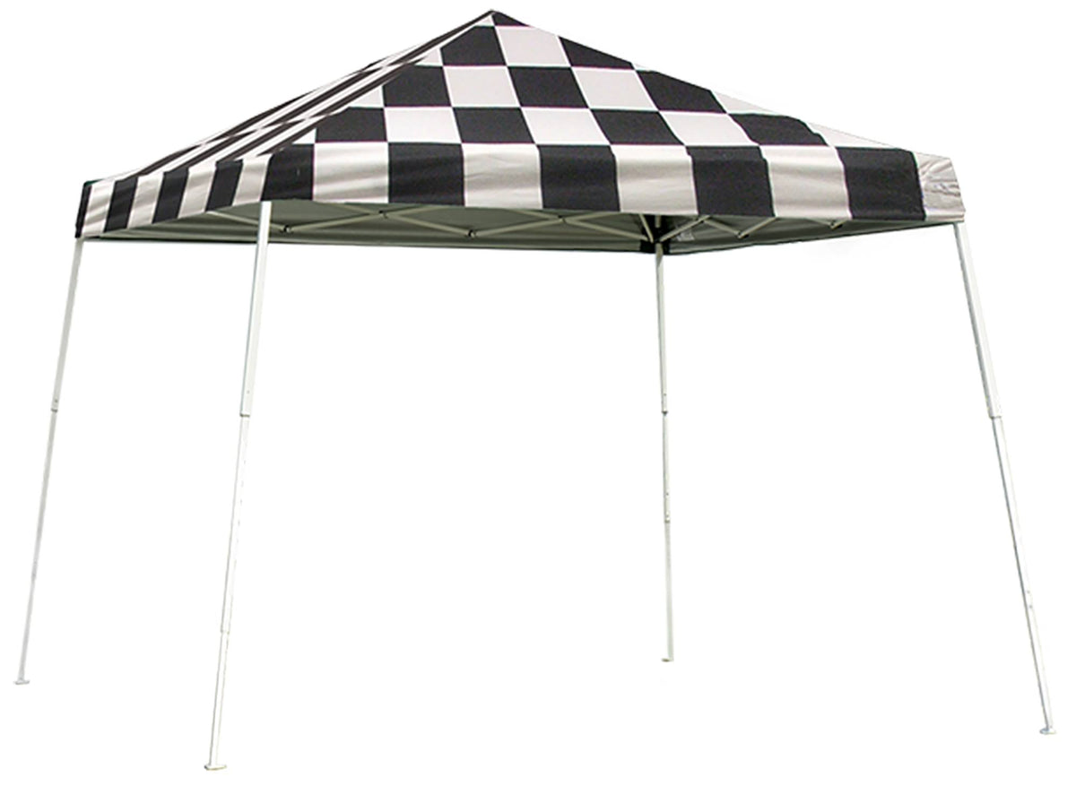 Pop Up Canopy 10 x 10 ft Slant Leg Desert Bronze R9124