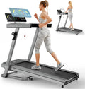 Foldable Electric Treadmill 2.5 HP 300 LBS Capacity G986055
