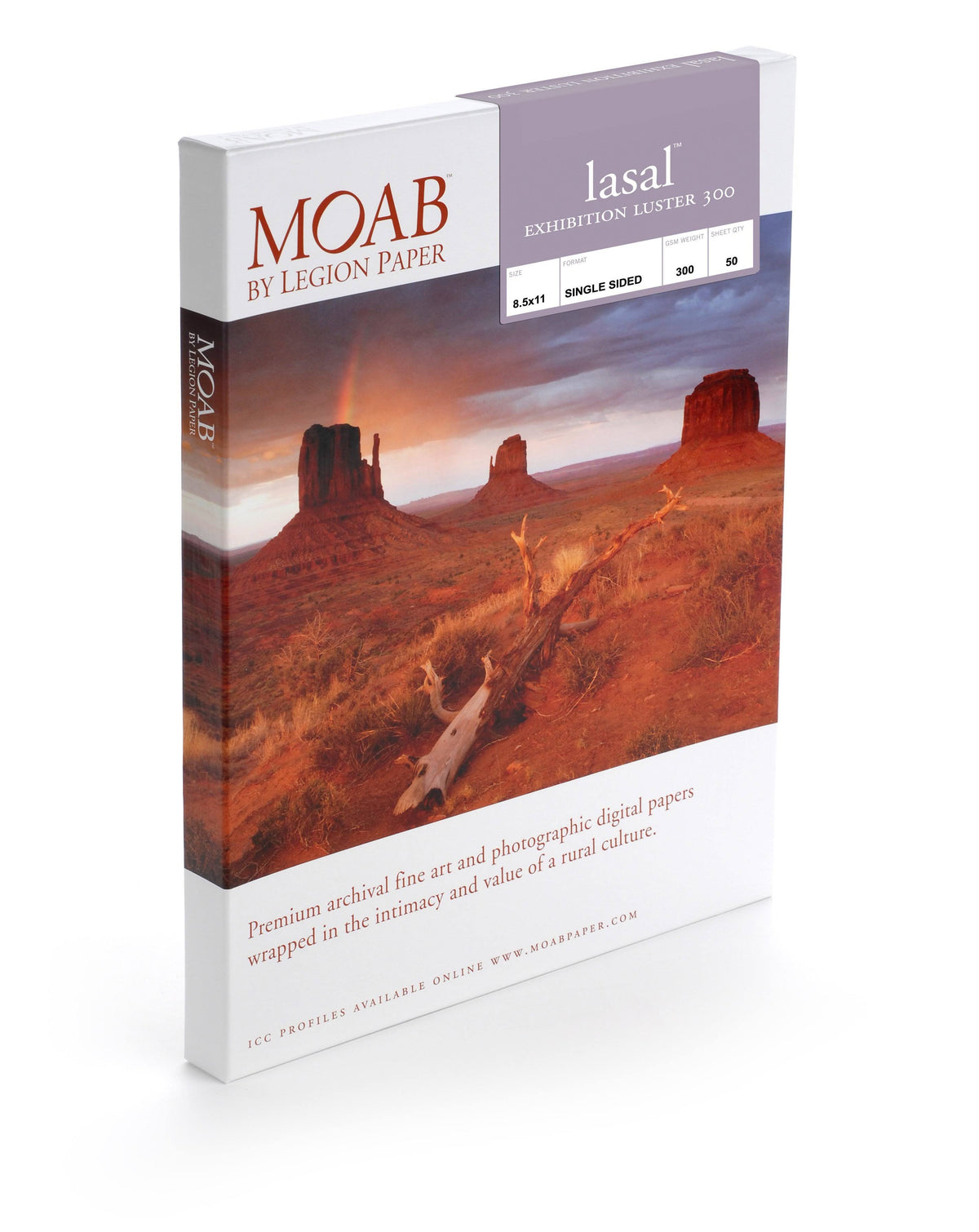 Moab Lasal Exhibition Luster 300 Paper (11 x 17x22) 50 Sheets S229610
