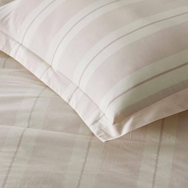 Pink 200-Thread Count Cotton Percale Queen Fitted Sheet Q2951