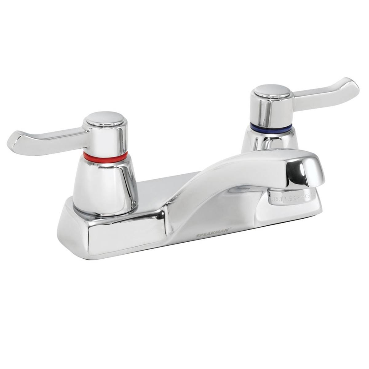 Polished Chrome Centerset Bathroom Faucet Y11011