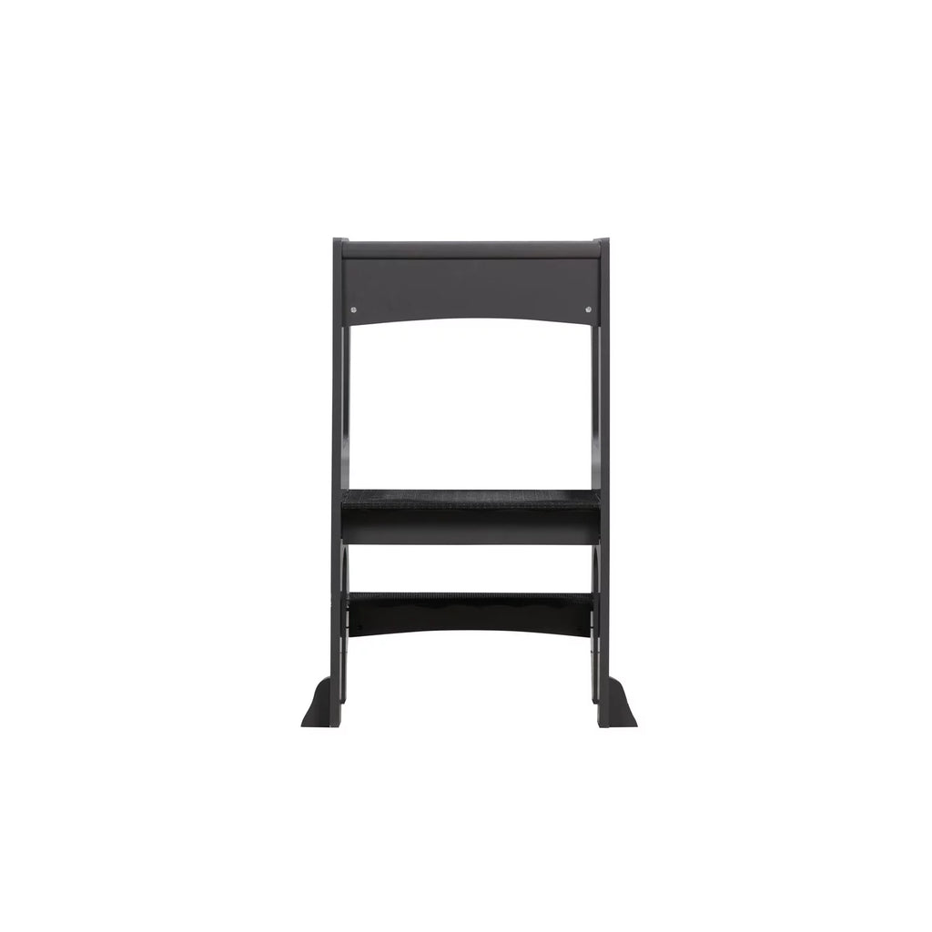 Gray Kids Wooden Step Stool with Non-Slip Mat G9625