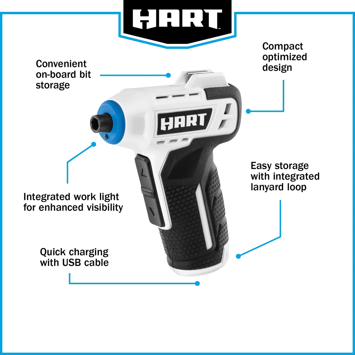 4-Volt Cordless Screwdriver Y1362