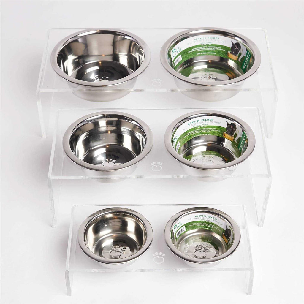 Acrylic Double Feeder Z509057