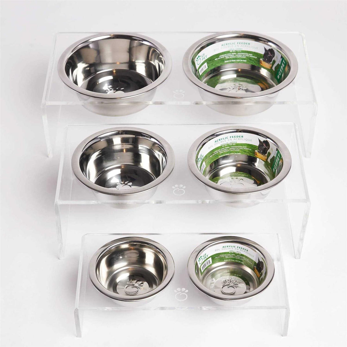 Acrylic Double Feeder Z509057