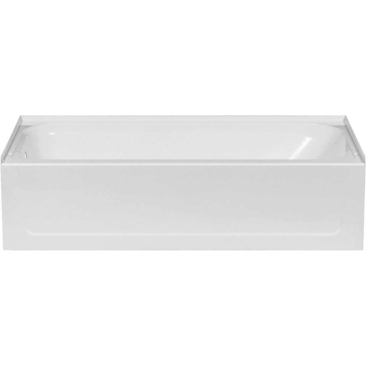 White Fiberglass Bathtub N15428