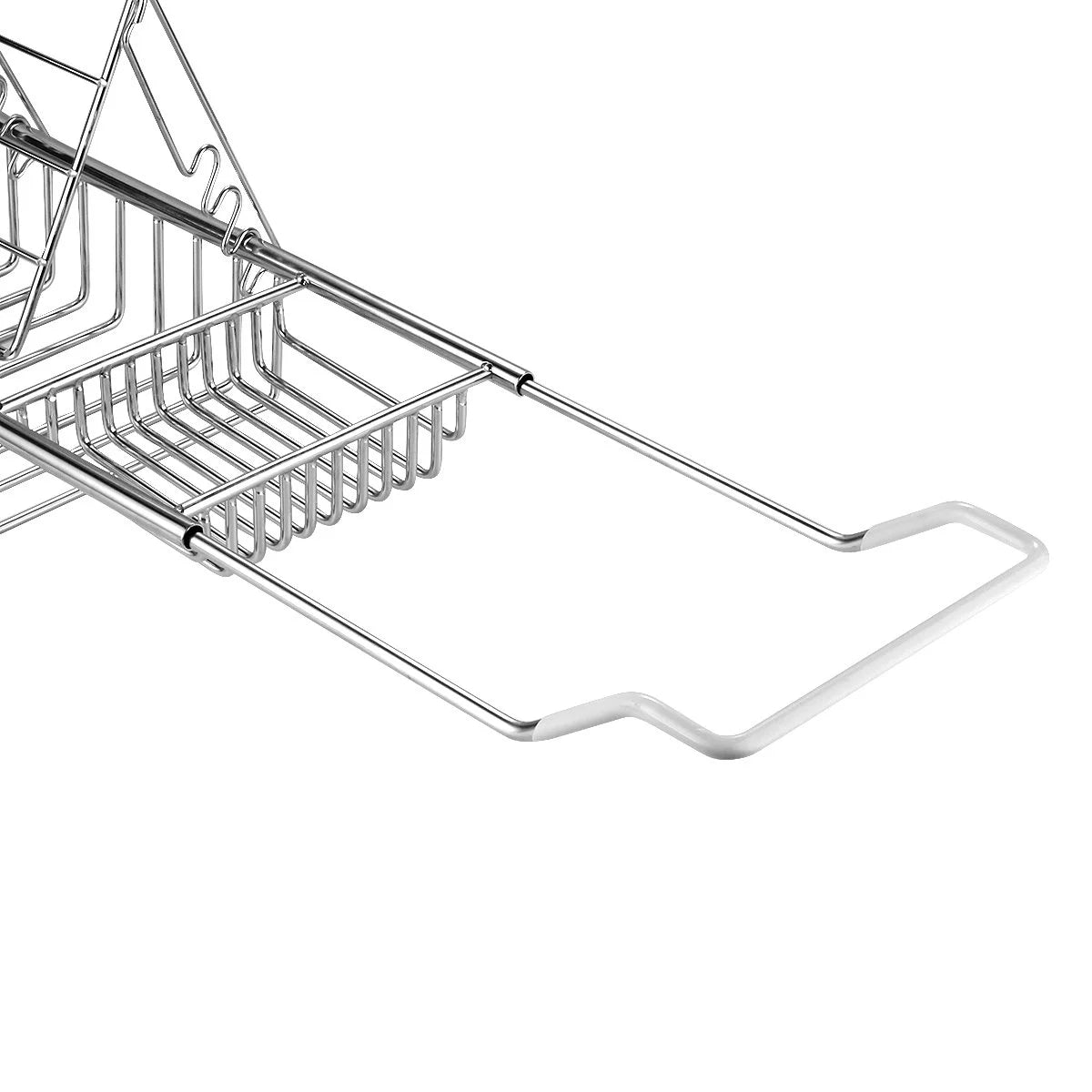 Stainless Steel Bathtub Caddy Tray with Extending Sides Z38205