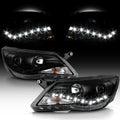 2009-2011 Volkswagen Tiguan Black Housing Projector Headlights I841460