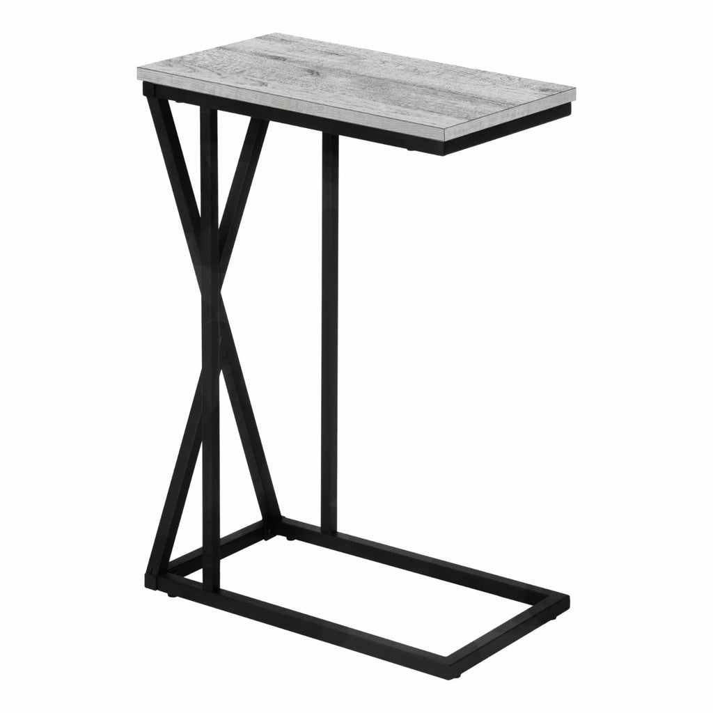 C-shaped Metal Accent Table U3010
