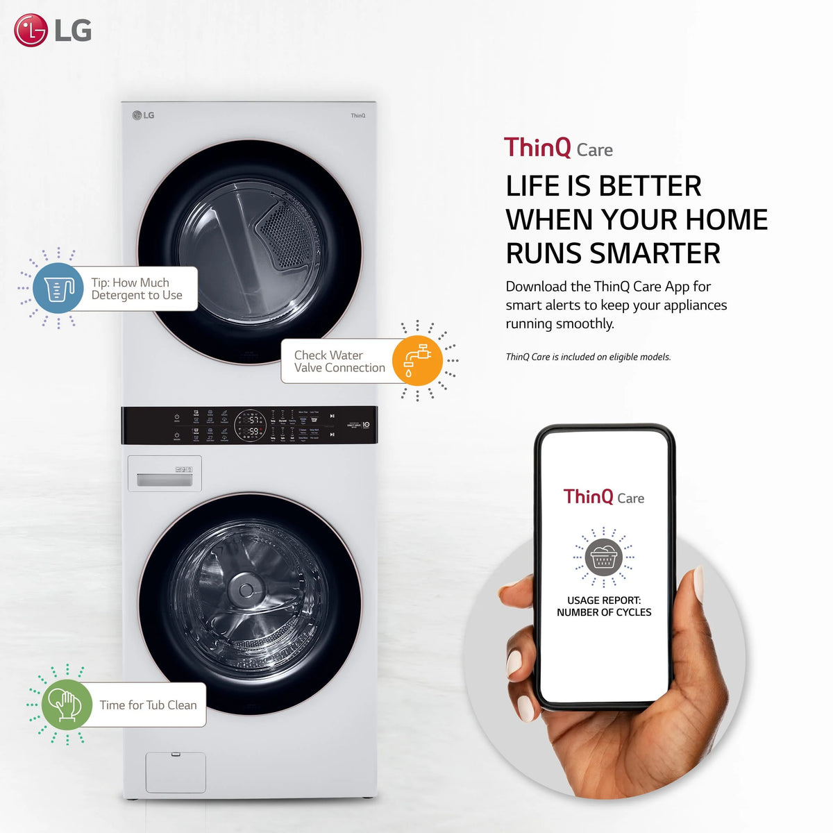 Gray Combination Washer Electric Dryer F360001