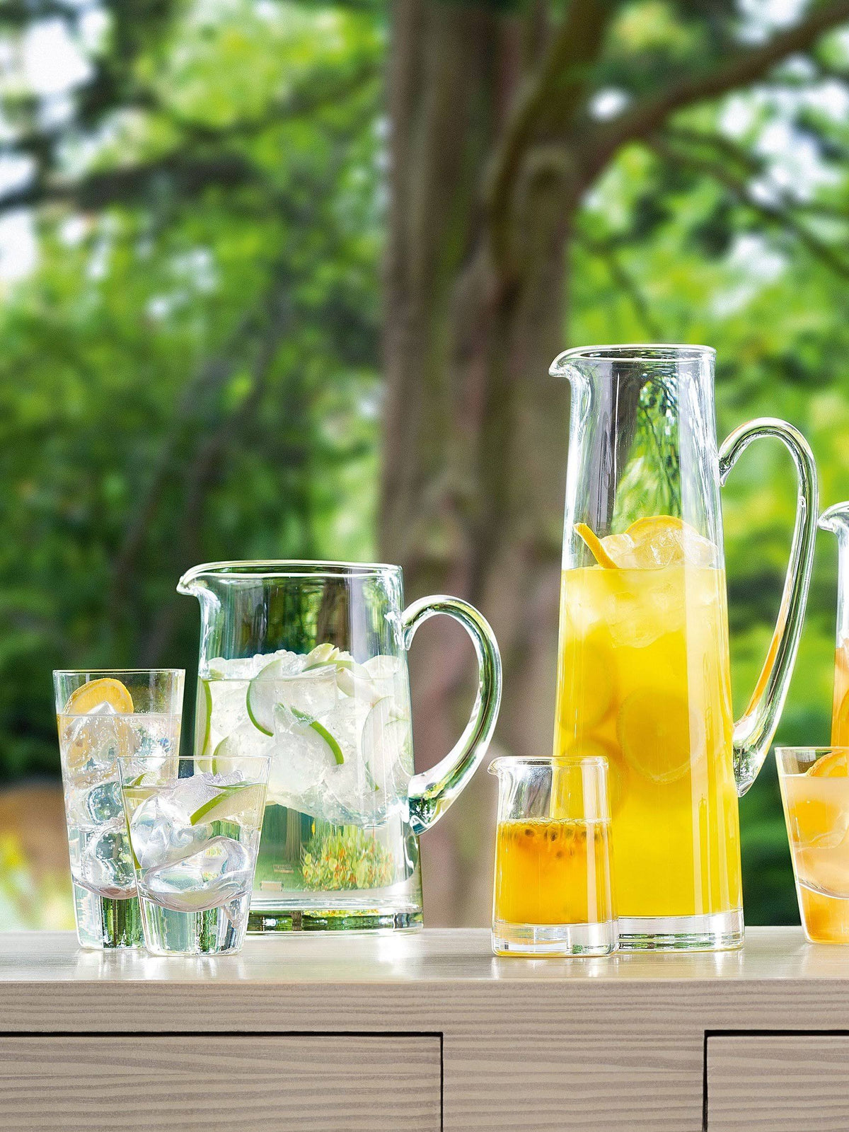 Clear Tall Tapered Jug 1.7L M837