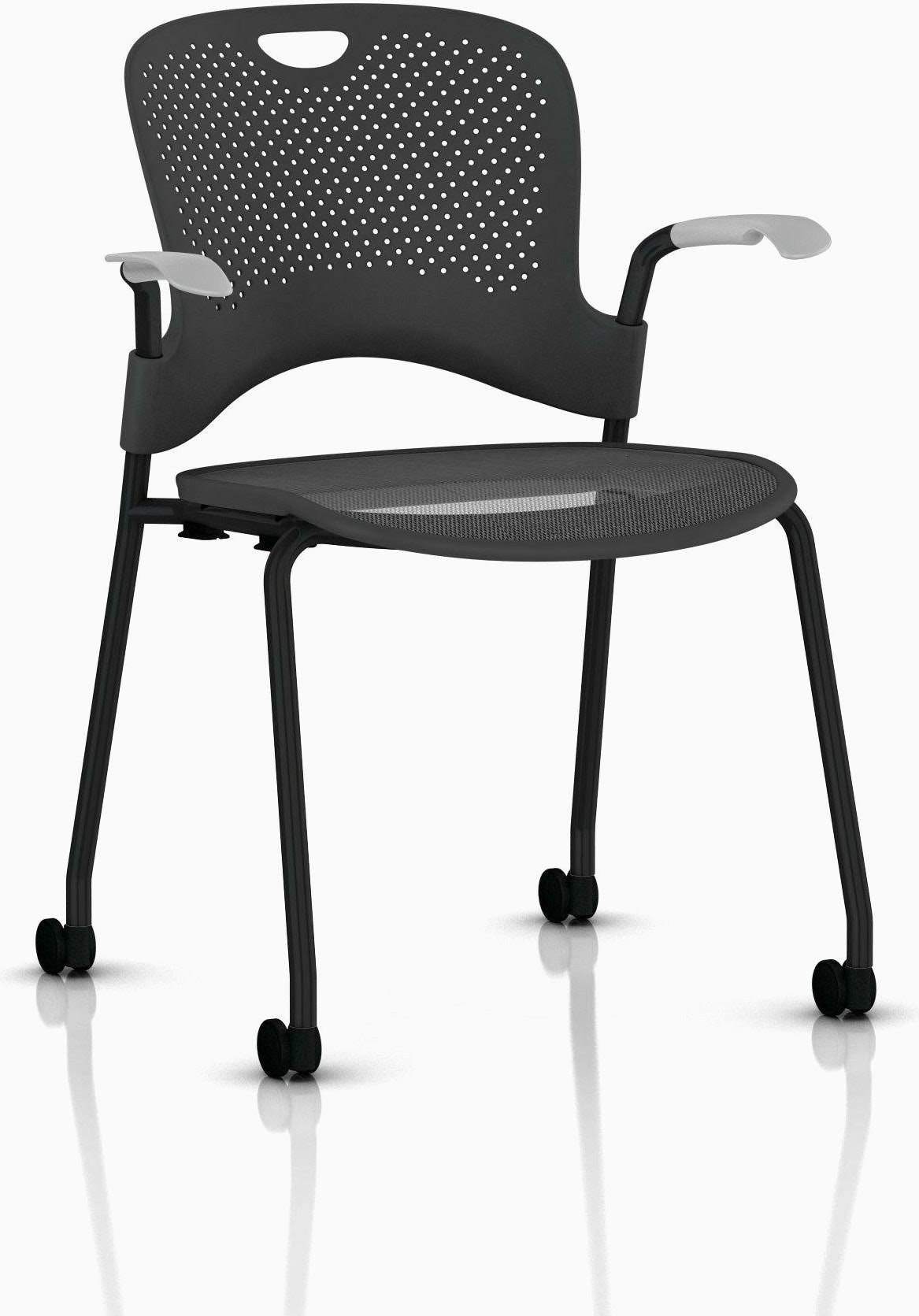 Black Stacking Chair E56291