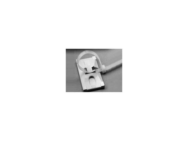 Black 2-Way Adhesive Cable Tie Mounting Base V693