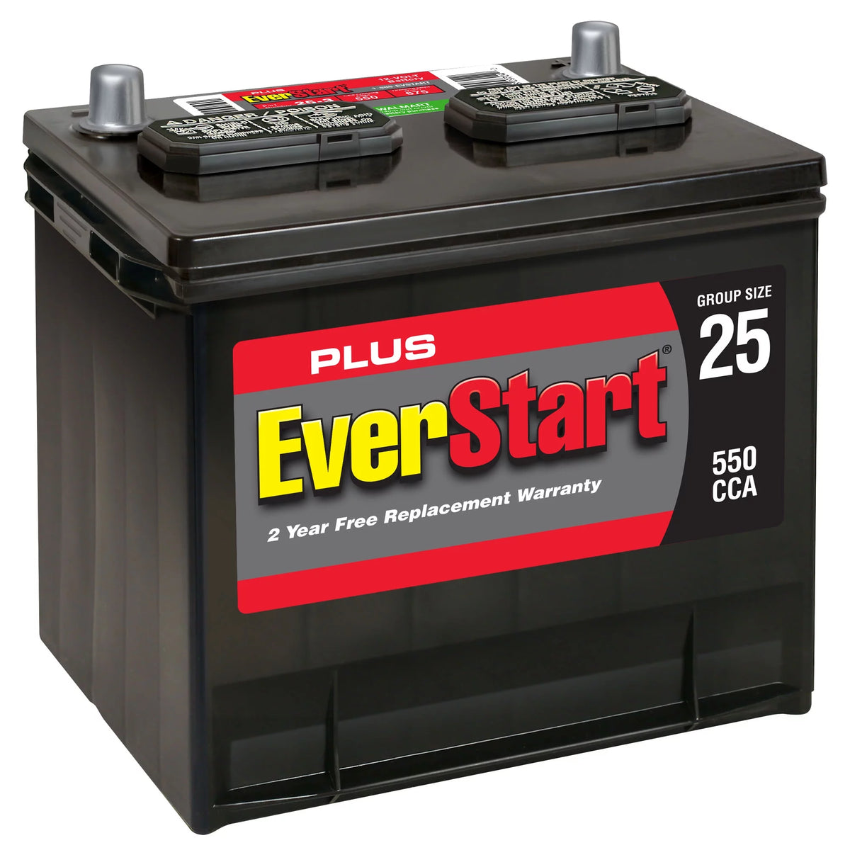 Lead Acid Automotive Battery Group Size 25-3 12 Volt 550 CCA T48349
