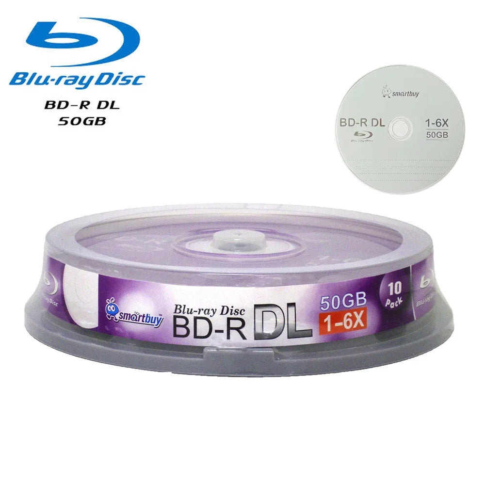40-disc 50gb 6x Blu-ray Bd-r Dl Dual Layer Recordable Media Disc V528