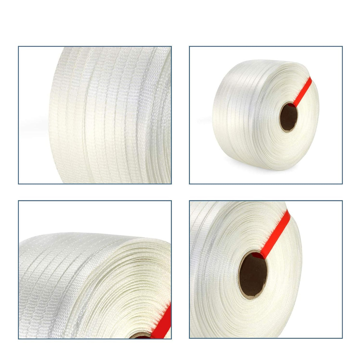 White Poly Cord Strapping Roll E95123