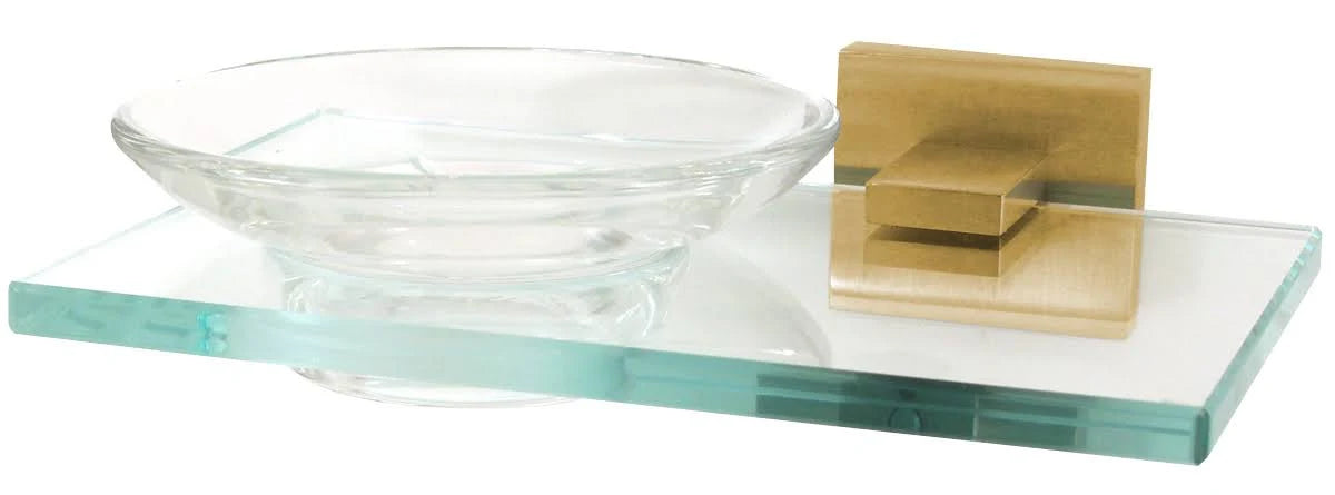 Satin Brass Soap Dish H3895