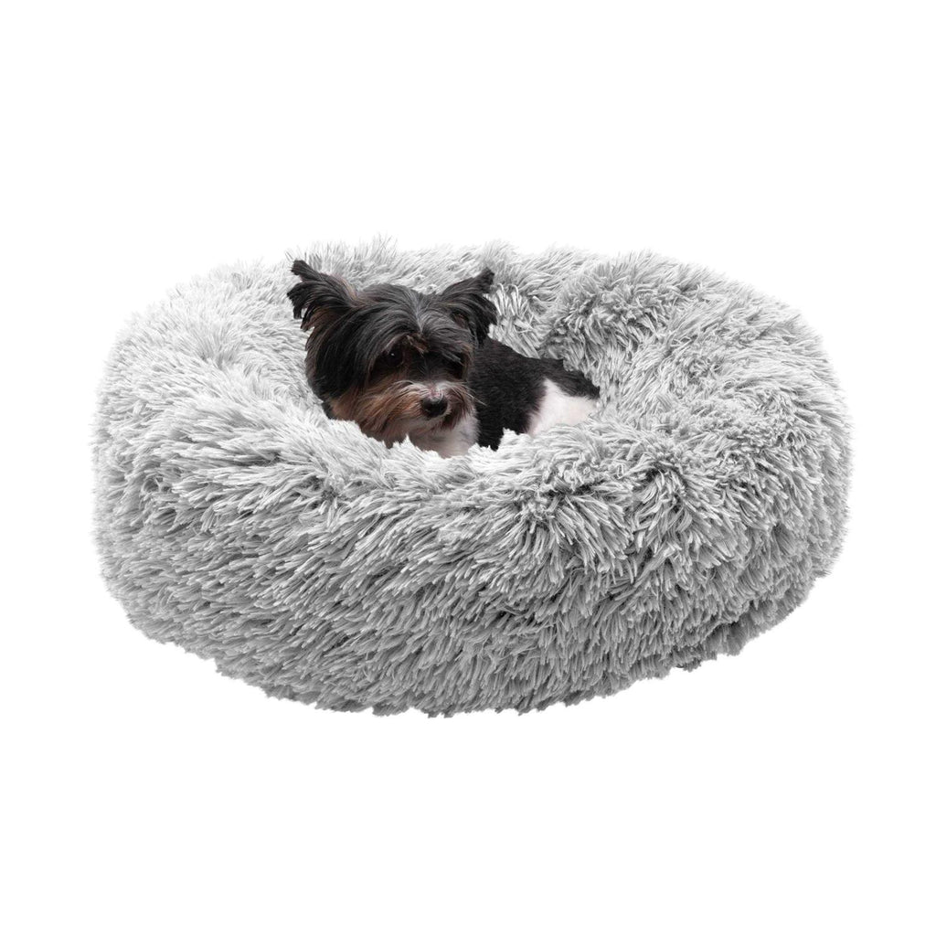 Long Fur Donut Dog Bed S185