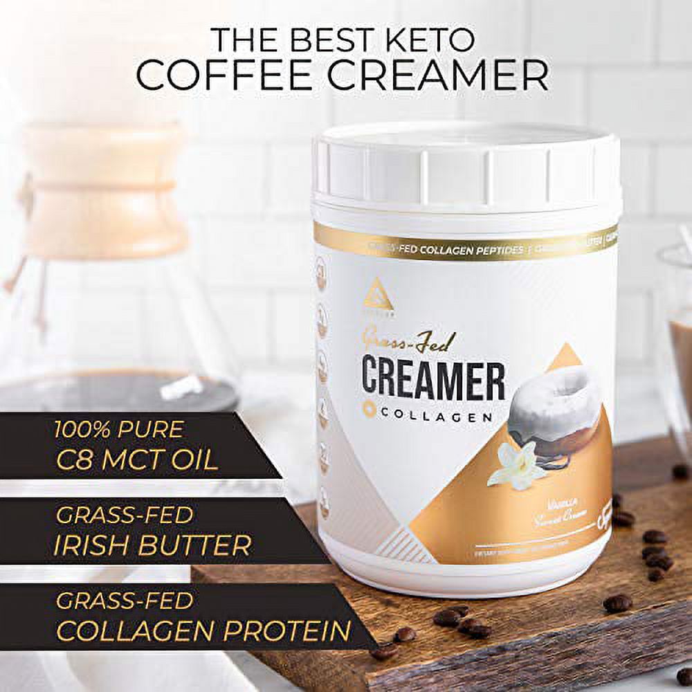 Keto Creamer with Collagen Protein, C8 MCT Oil, Irish Butter, 19oz G502871