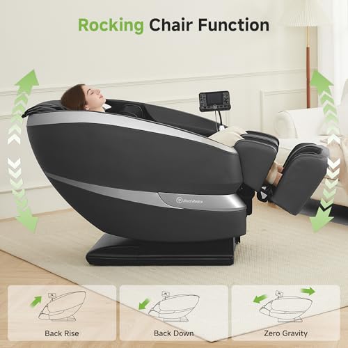 Black Full Body Zero Gravity Shiatsu Massage Recliner T93694