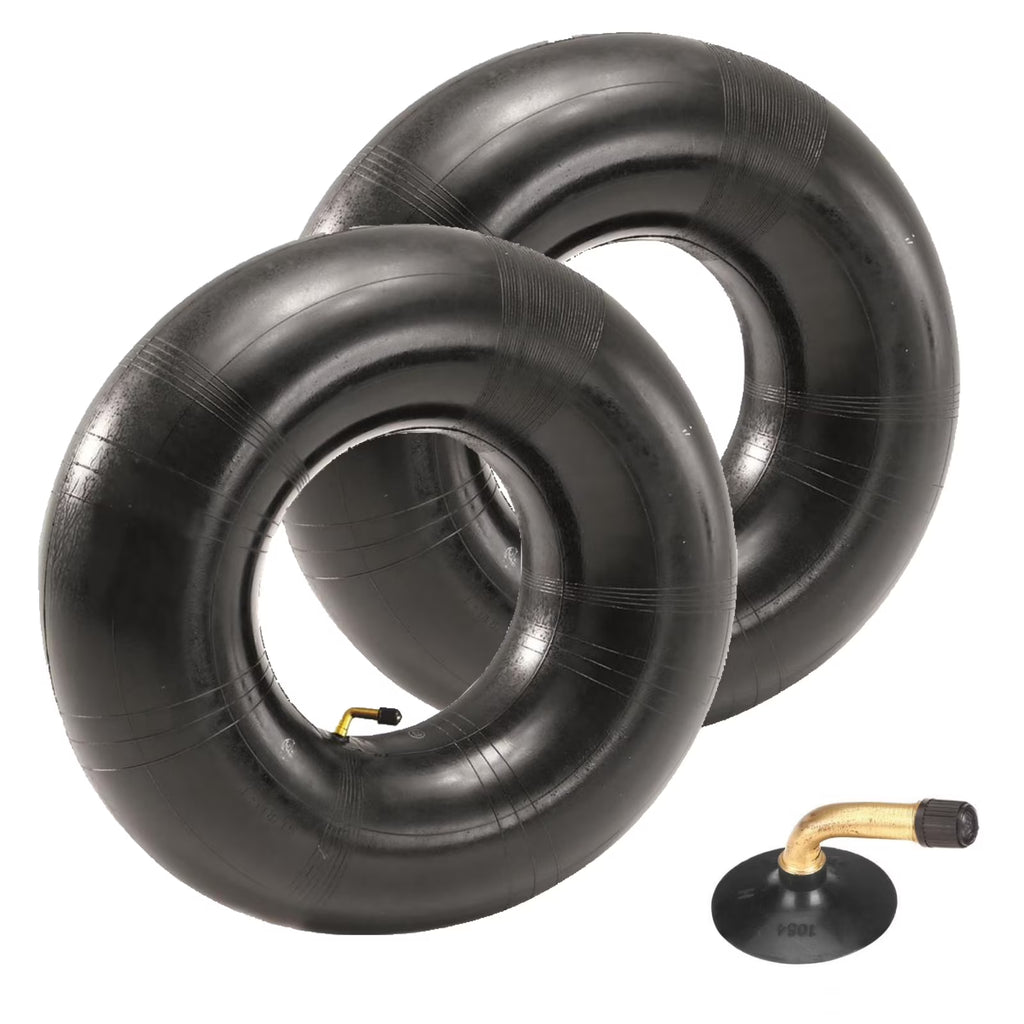 2 Tire Inner Tubes 4.10x4 3.50x4 90° Bent Valve Stem Y11062