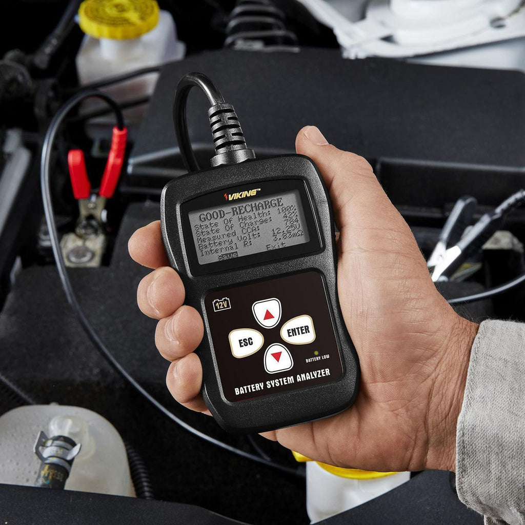 12V Digital Battery and System Tester O39421