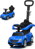 2 in 1 Licensed Mercedes Benz AMG Kids Ride on Push Car E642745