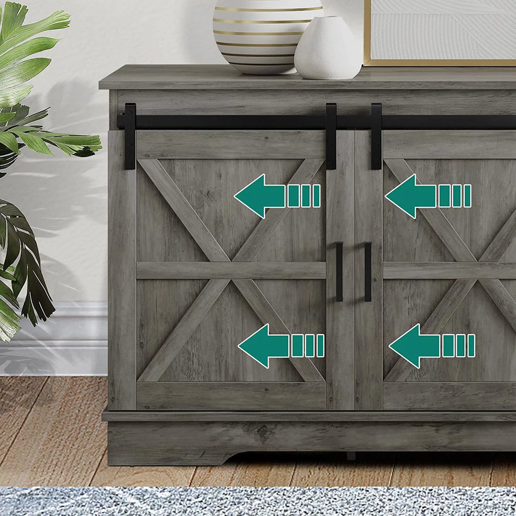 Rustic Wood TV Stand for 65 Inch TV H78935