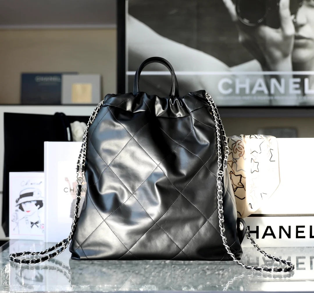 Large Black Backpack C304793