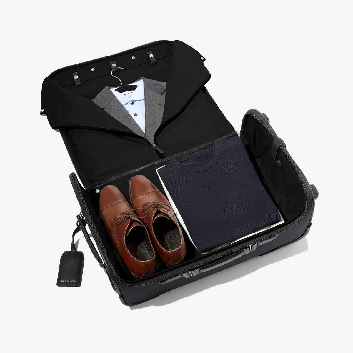 Black Carry-On Suitcase X703