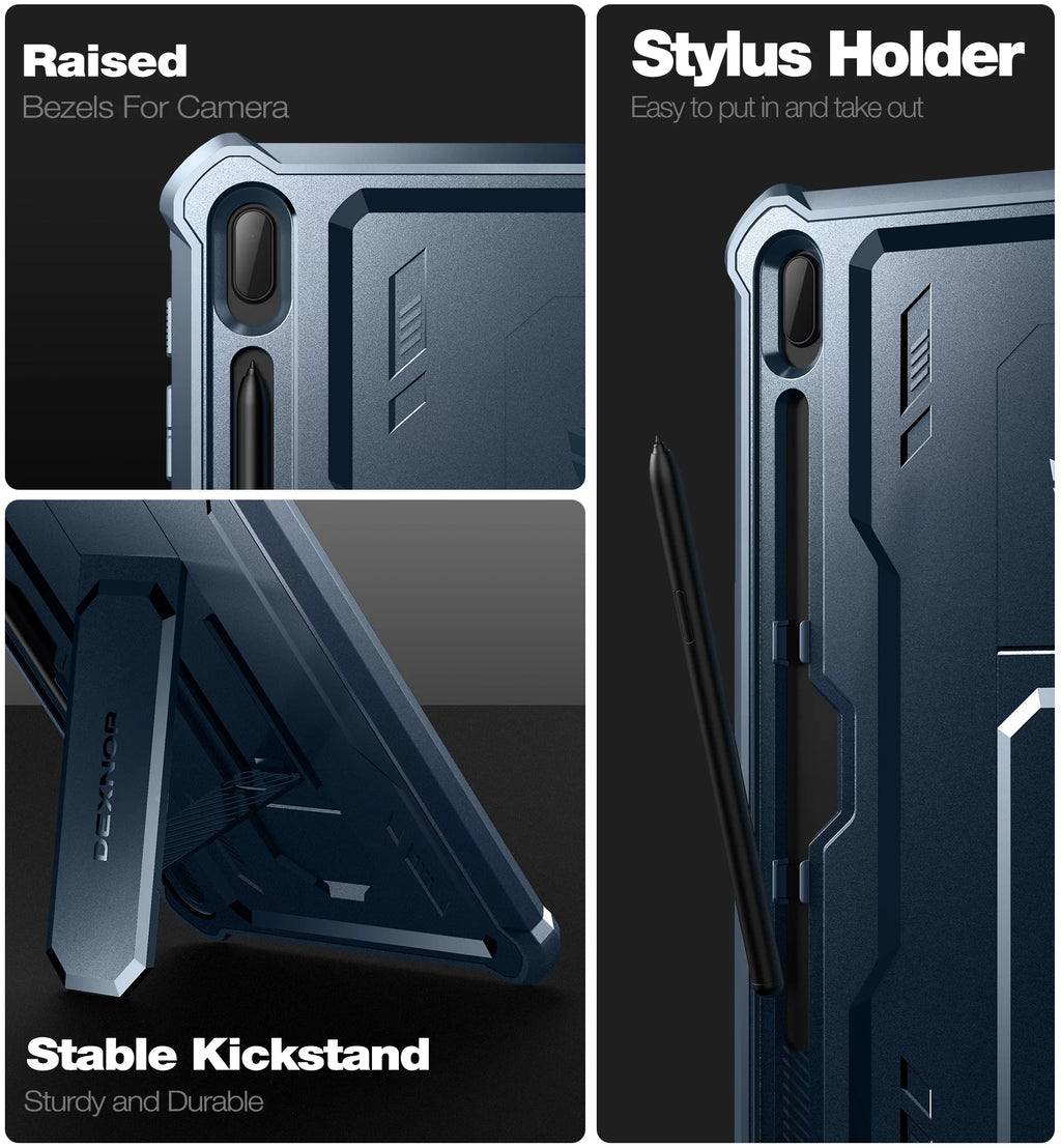 Samsung Galaxy Tab S7 FE 12.4 Inch Case with Screen Protector Kickstand Pen Holder Q965355