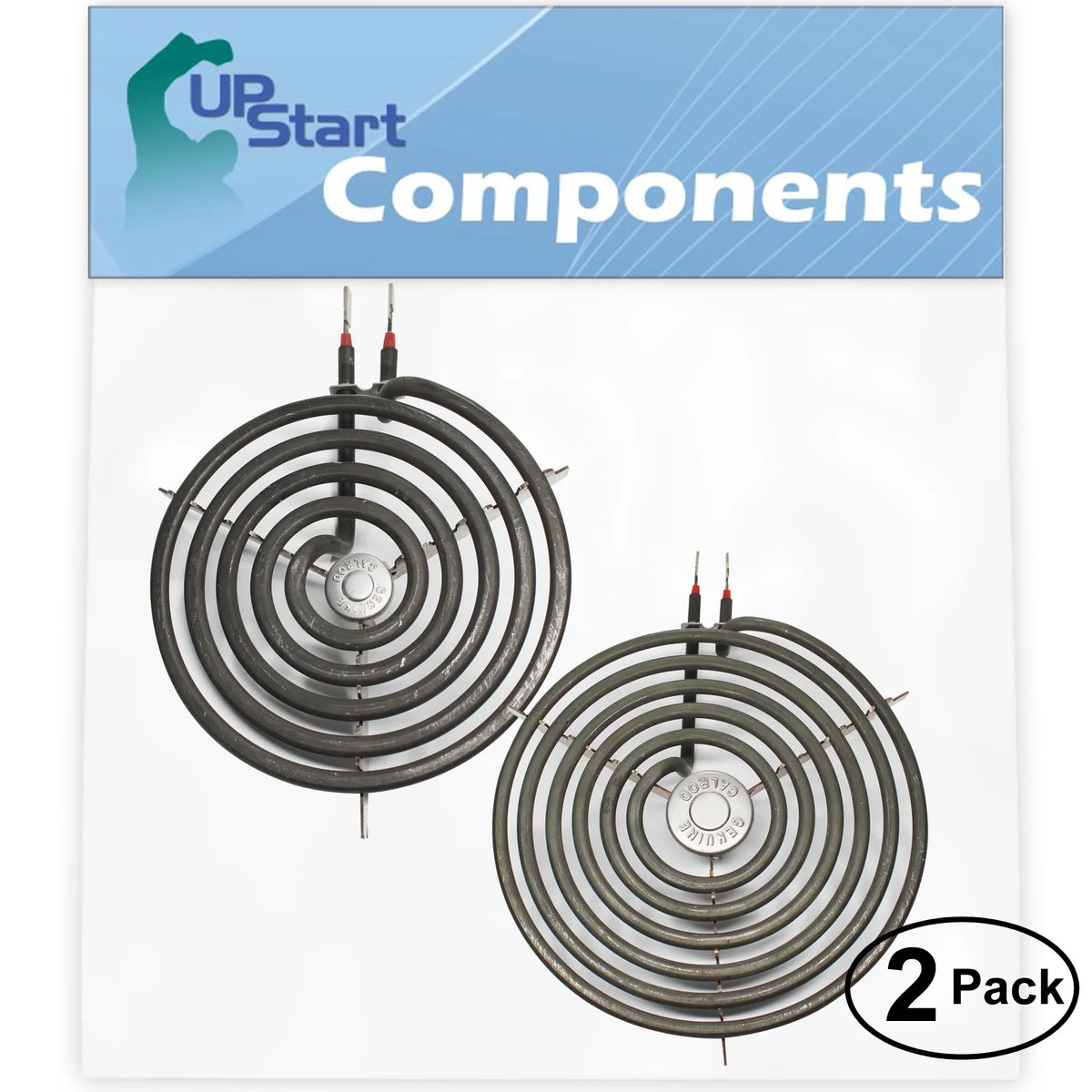 2-Pack Replacement Surface Burner Elements for Range, Stove & Cooktop C41240